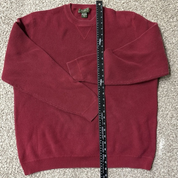 Eddie Bauer Other - Eddie Bauer Sweater Crew Neck Pullover Knit Sweater Men's Extra Large Red